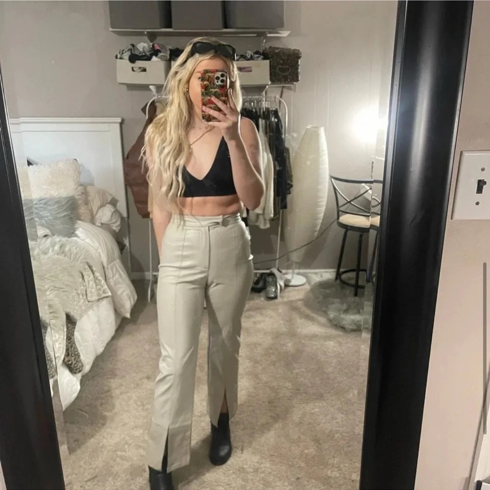 LEATHER PANTS - Picture 10 of 13